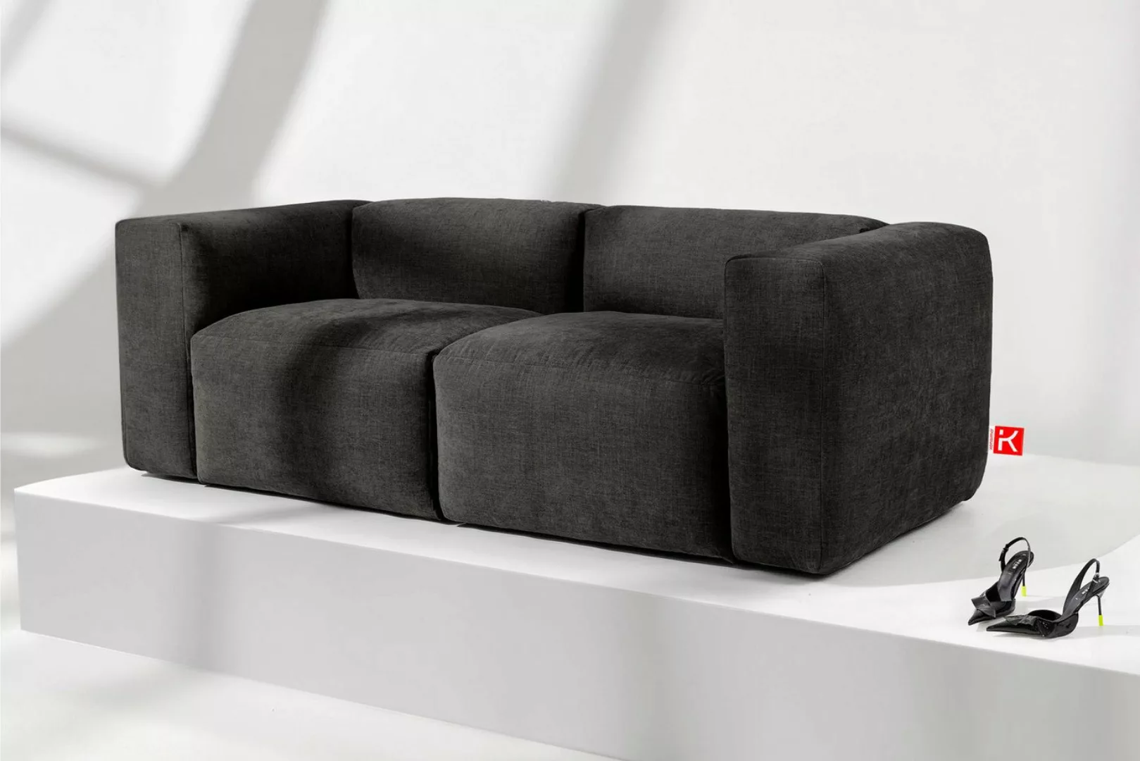 KONSIMO® 3-Sitzer BUFFO Einzelsofa, modulares Sofa, hergestellt in der EU,e günstig online kaufen