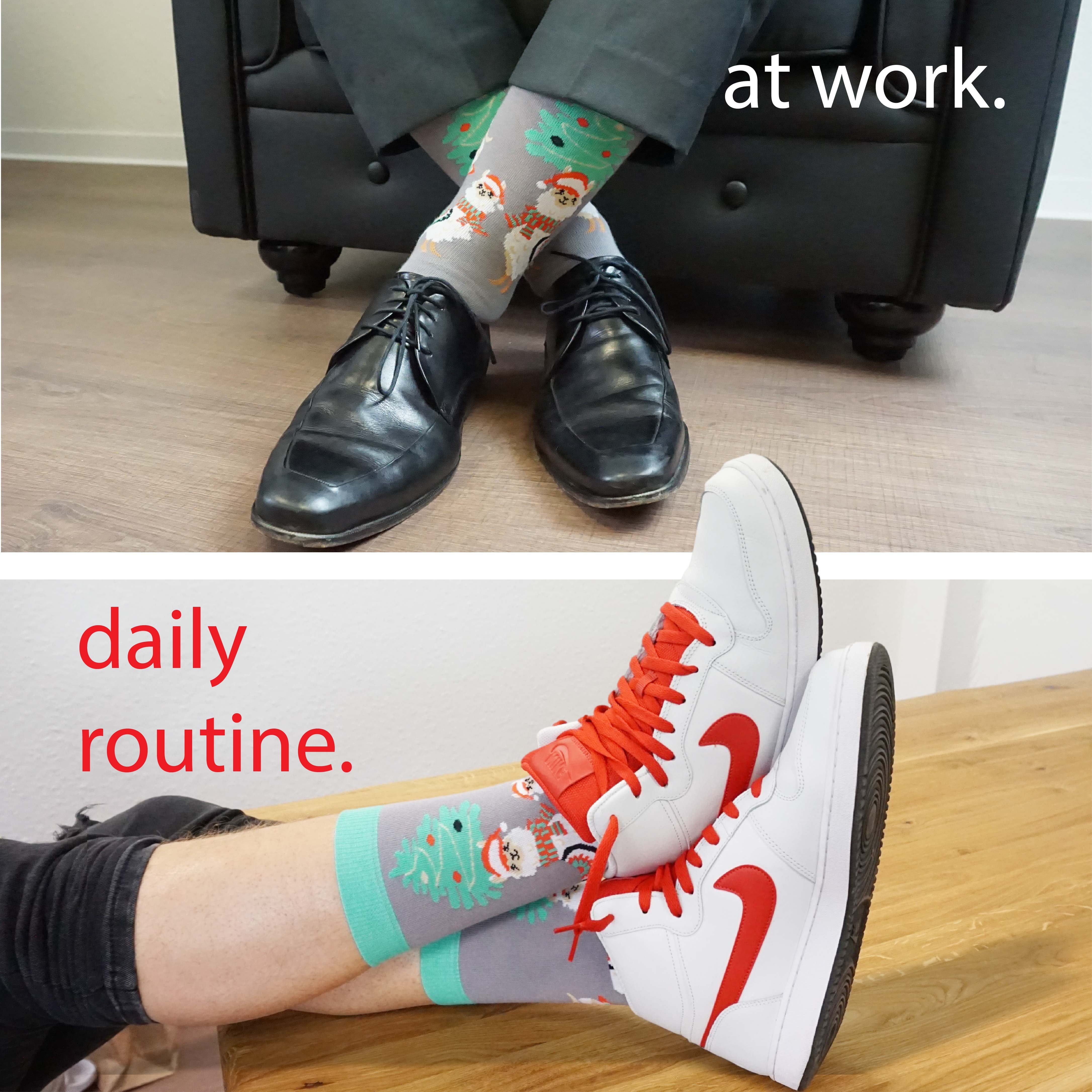 TwoSocks Freizeitsocken Weihnachtssocken Alpaka Socken für günstig online kaufen