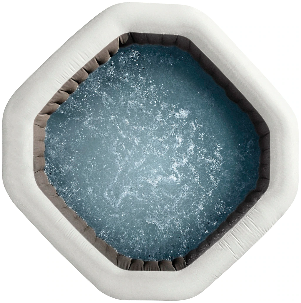 Intex Whirlpool "PureSPA "Jet + Bubble Deluxe" octagon, onyx black", (Set) günstig online kaufen
