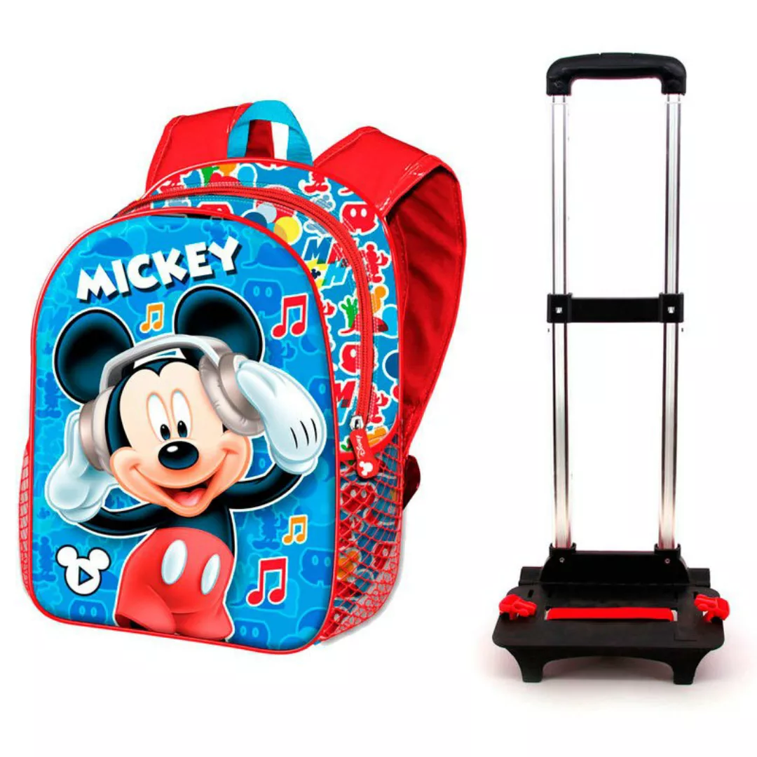 Karactermania Mickey Music Disney Wagen 48 Cm Rucksack One Size Red / Blue günstig online kaufen