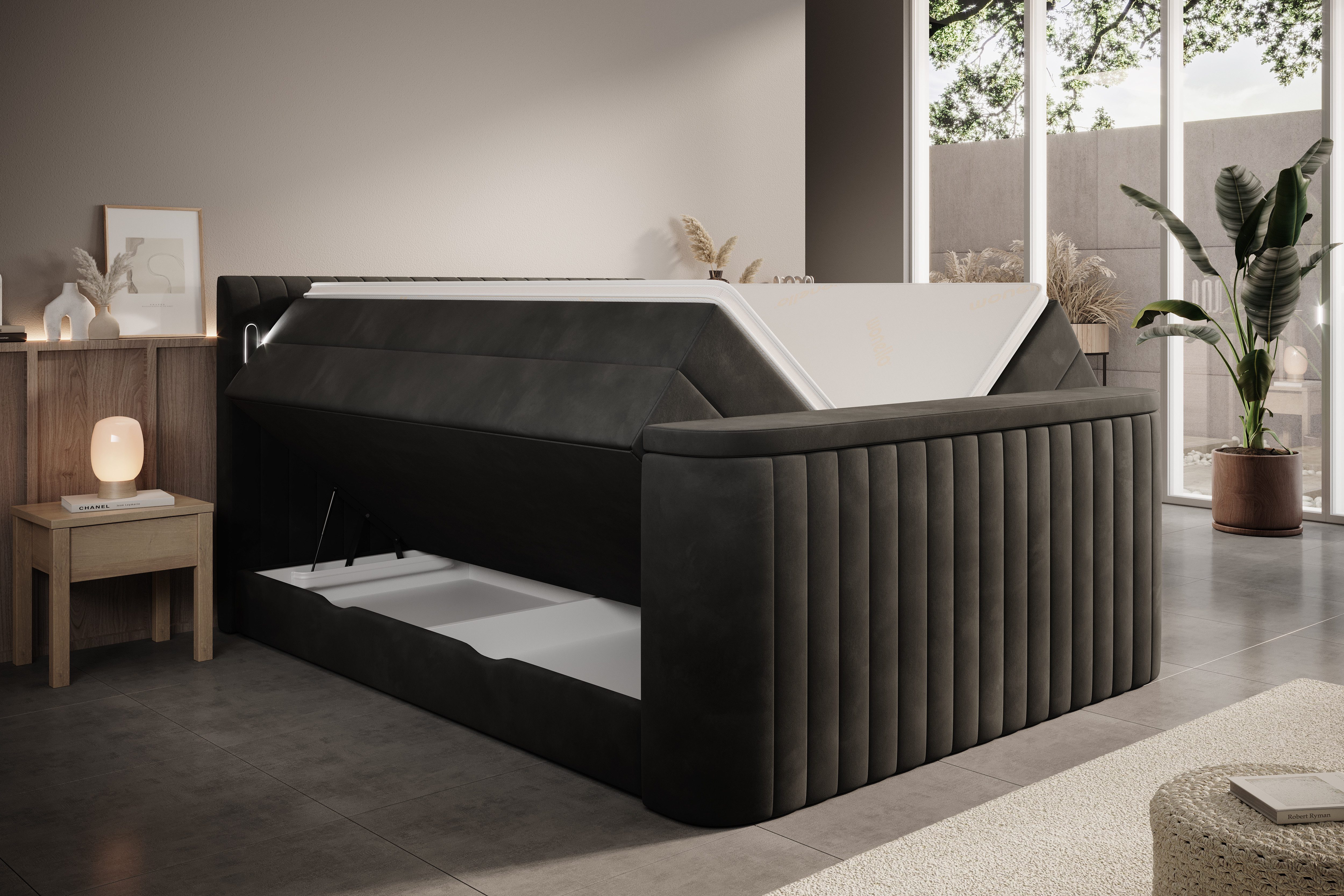 wonello Boxspringbett FLY mit TV-Lift, mit günstig online kaufen