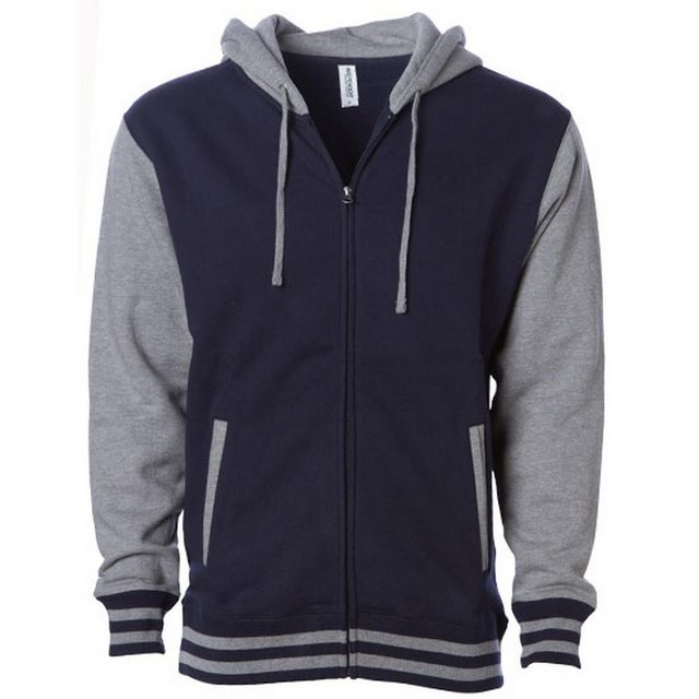Independent Sweatshirt Unisex Heavyweight Varsity Zip Hood günstig online kaufen