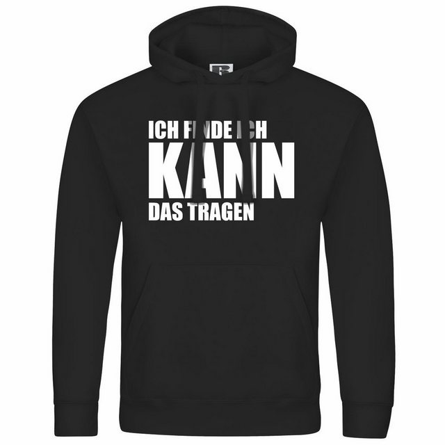 deinshirt Kapuzenpullover Herren Kapuzenpullover Ich finde ich kann das tra günstig online kaufen