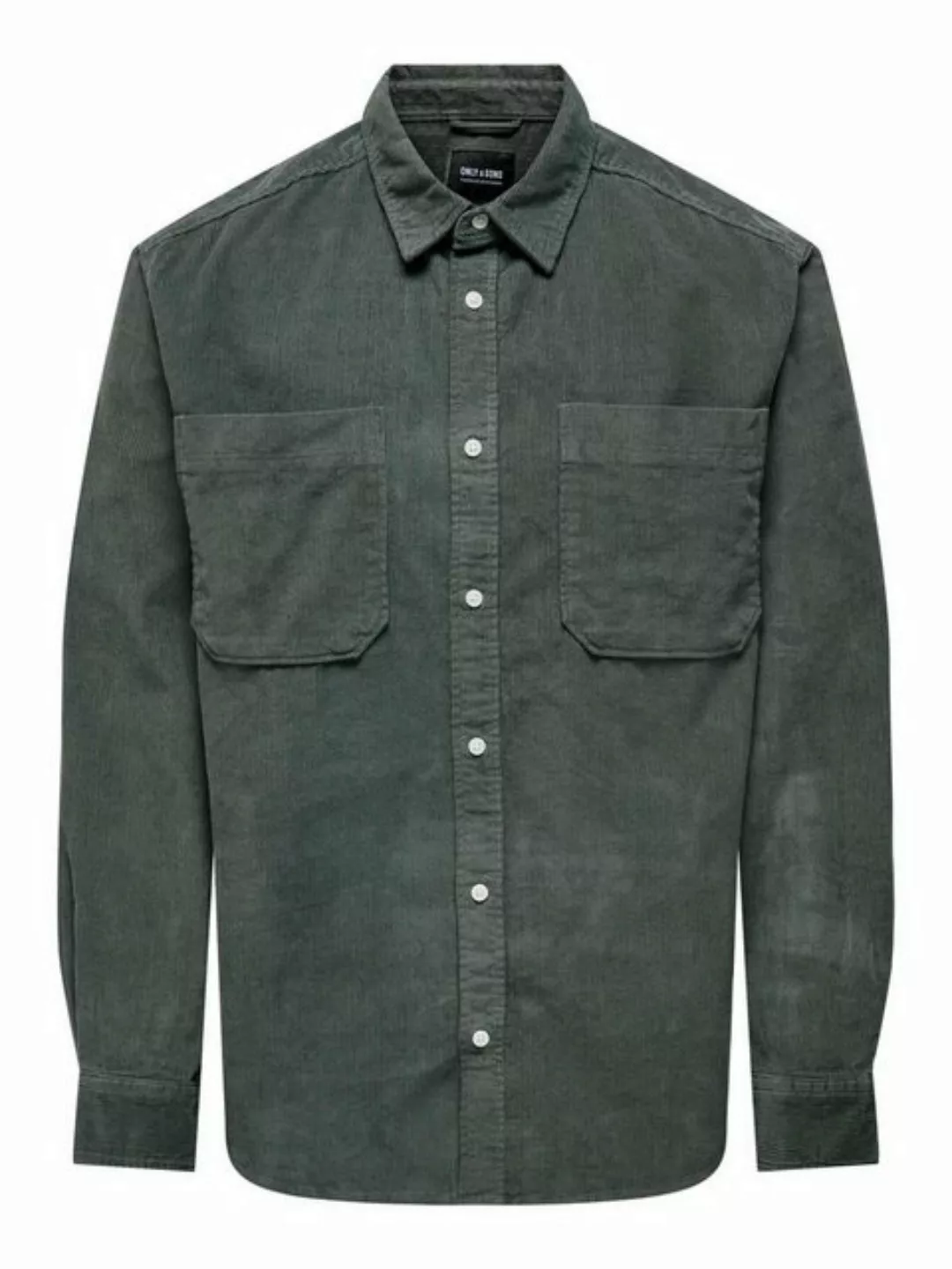 ONLY & SONS Blusenshirt ONSALP RLX 2PKT WASHD CORD LS SHIRT günstig online kaufen