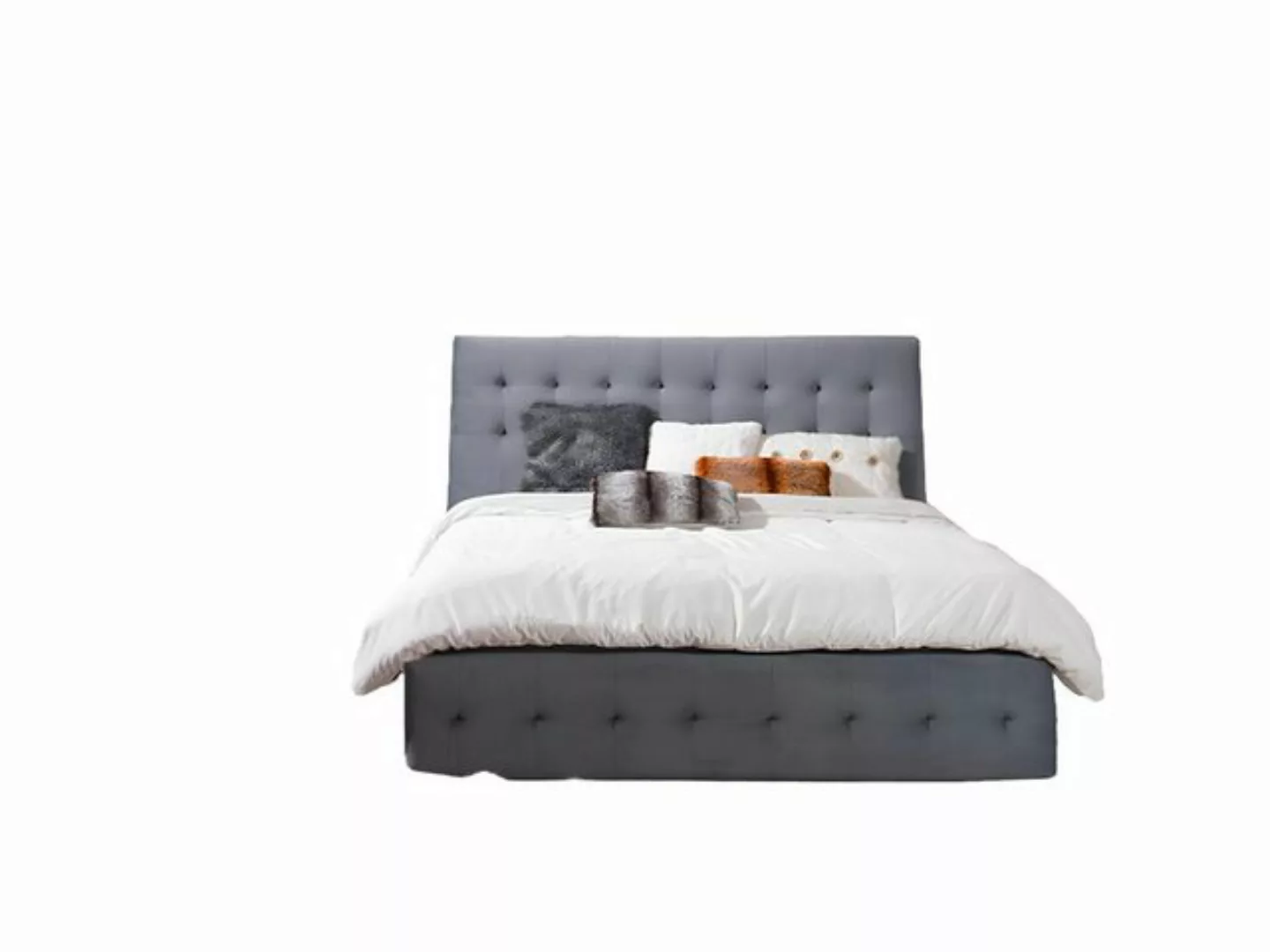 Xlmoebel Bett Exklusives Schlafzimmerbett mit gepolstertem Design, luxuriös günstig online kaufen