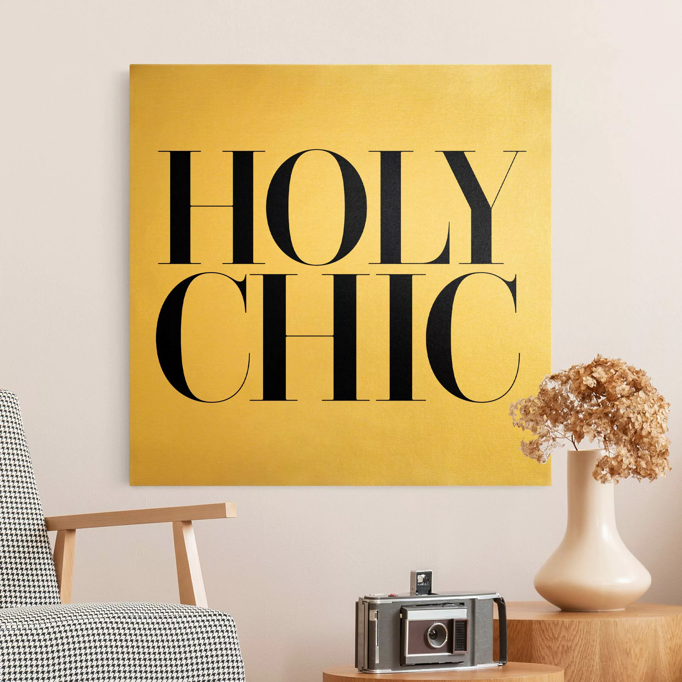 Leinwandbild Gold HOLY CHIC günstig online kaufen