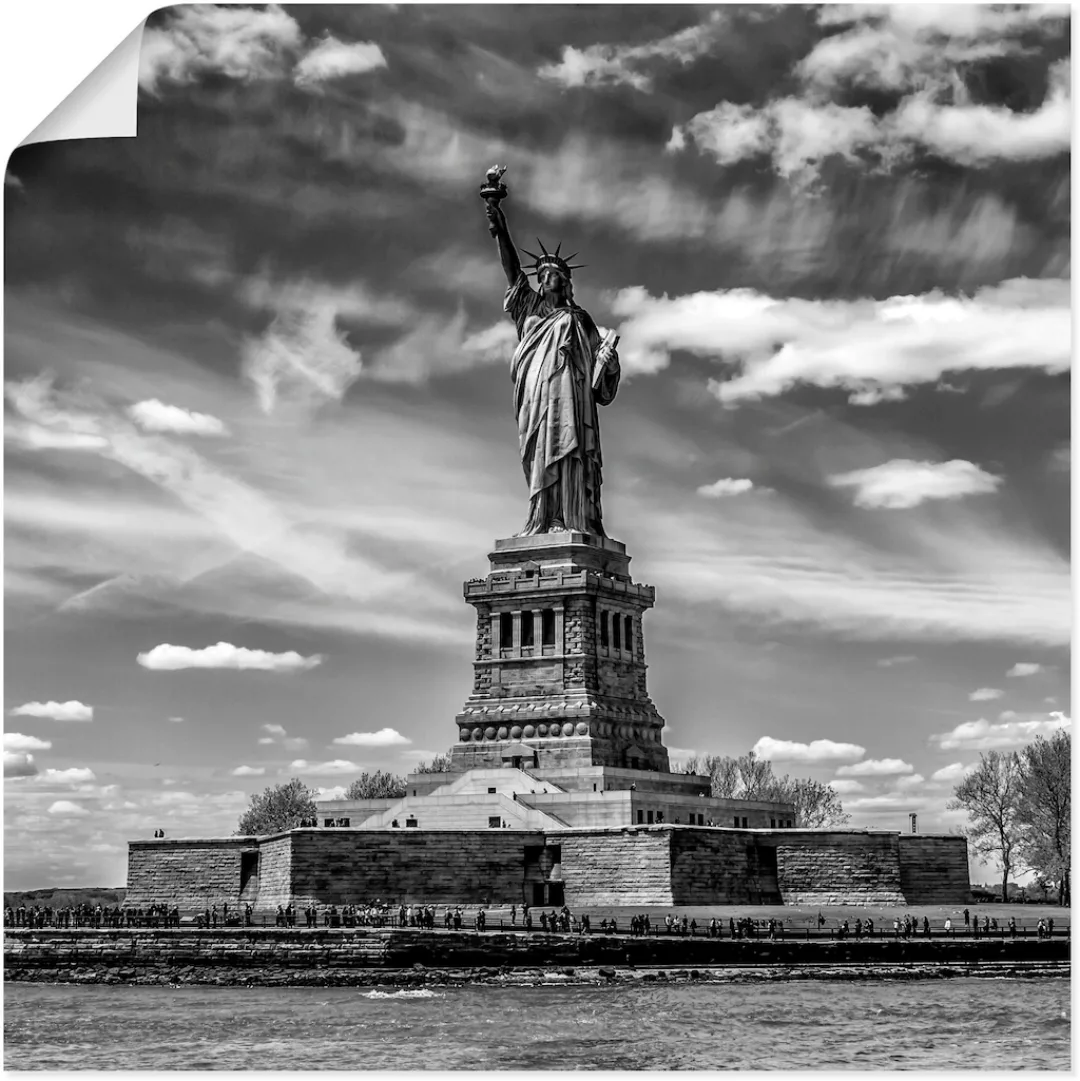 Artland Wandbild "New York City Freiheitsstatue", Amerika, (1 St.), als Alu günstig online kaufen