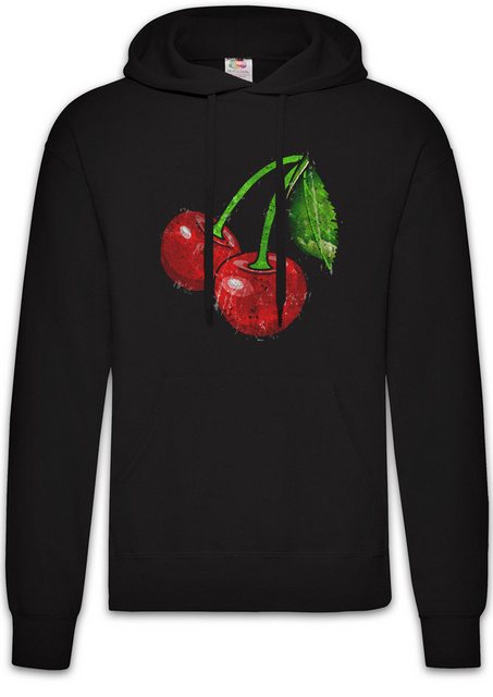 Urban Backwoods Hoodie Oldschool Cherries Vintage Logo I Herren Hoodie Cher günstig online kaufen