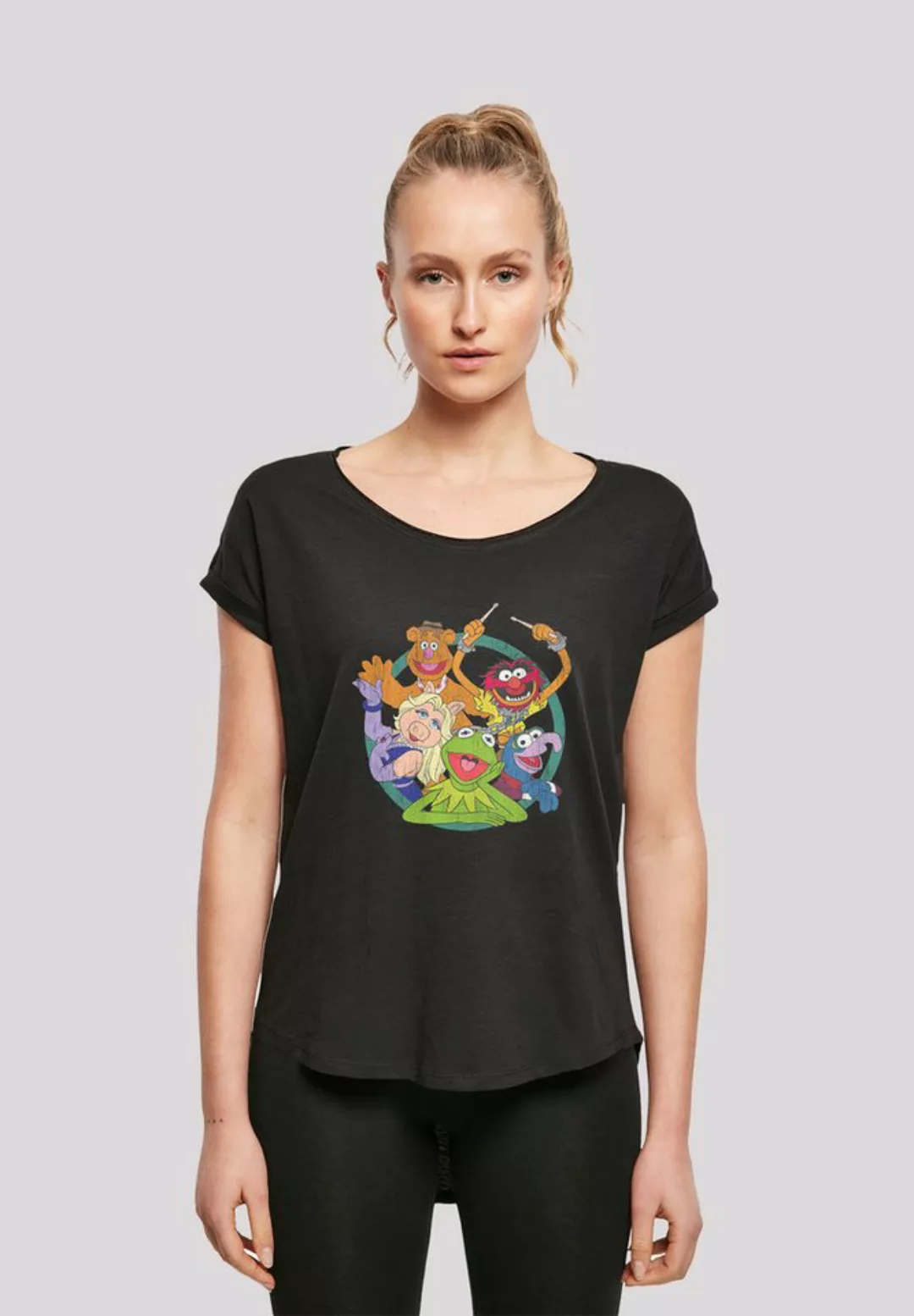F4NT4STIC T-Shirt Disney Muppets Kreis Print günstig online kaufen