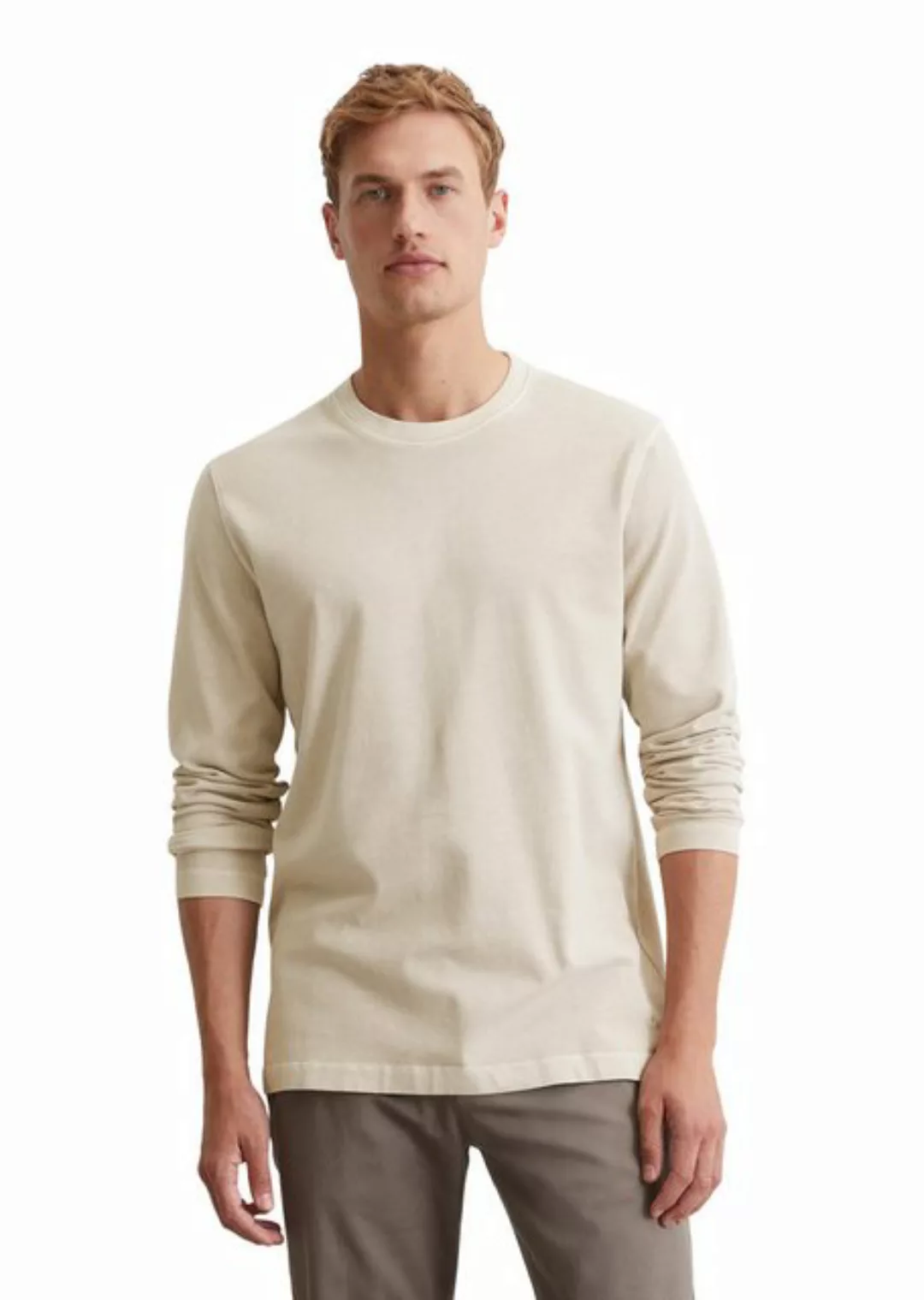 Marc O'Polo Langarmshirt in schwerer Soft-Touch-Jersey-Qualität günstig online kaufen