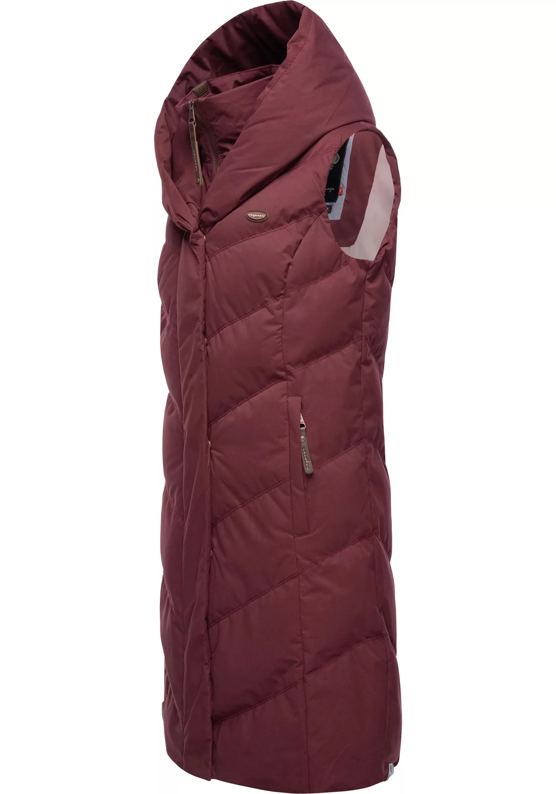 Ragwear Steppweste "Natalka Vest", stylische, gesteppte Winterweste mit gef günstig online kaufen