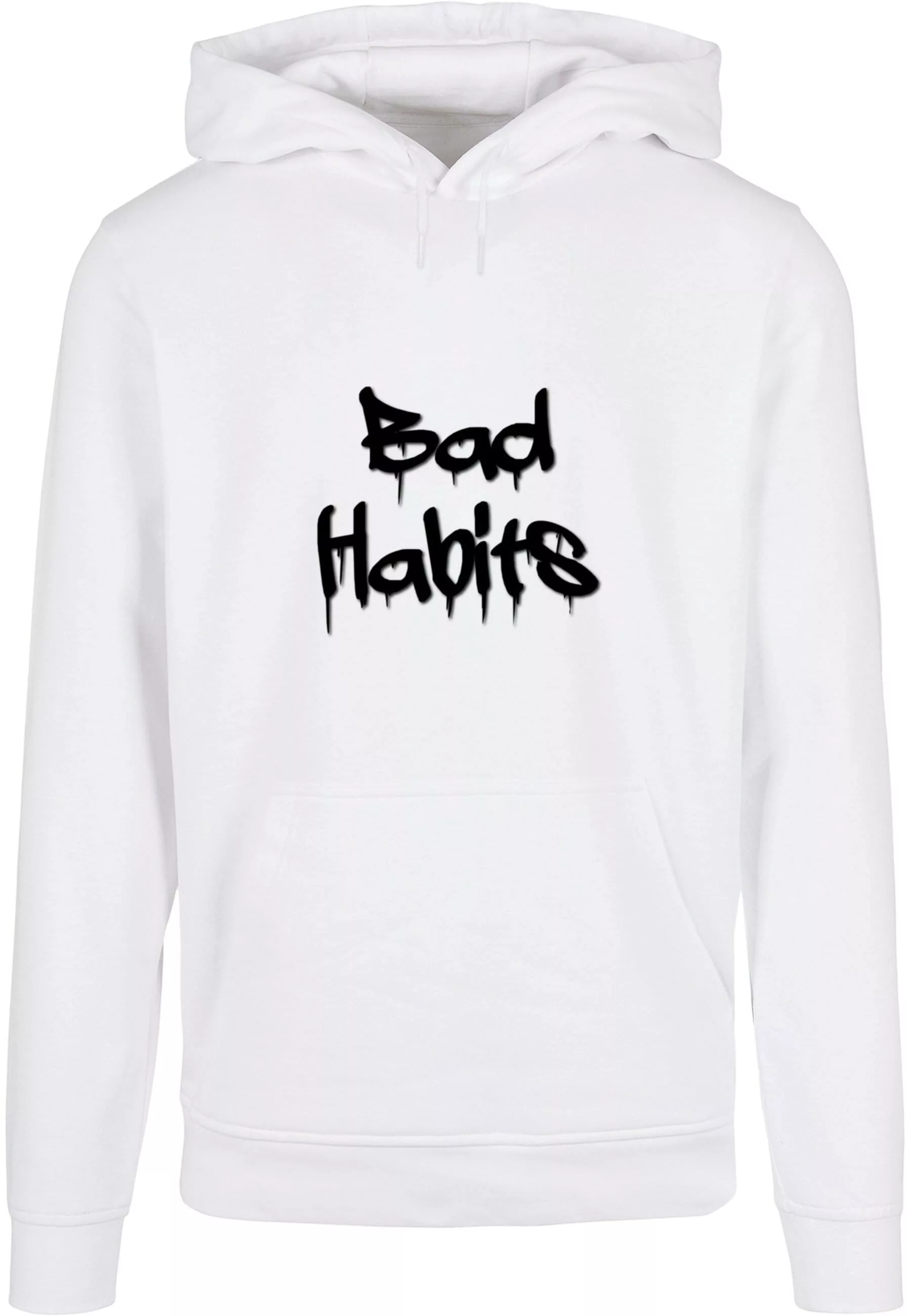 Merchcode Kapuzensweatshirt "Merchcode Herren Bad Habits Basic Hoody" günstig online kaufen