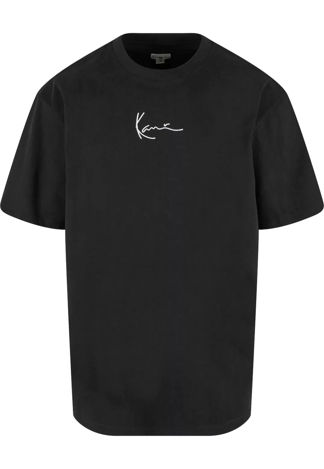 Karl Kani Kurzarmshirt "Karl Kani Herren KKMQ12001 SMALL SIGNATURE TEE BLK" günstig online kaufen