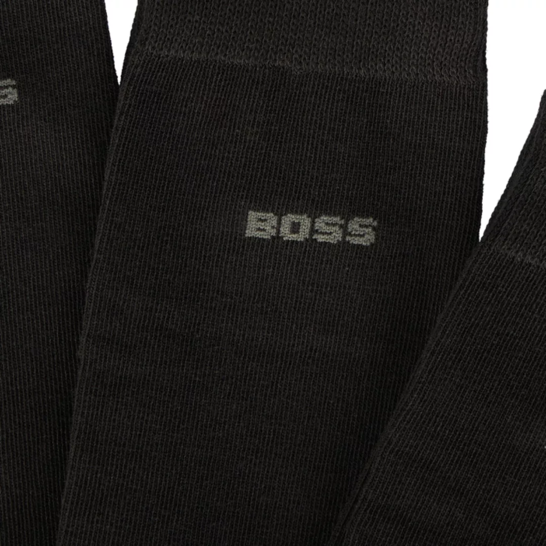 BOSS 3er-Pack Socken mit eingestricktem Logo günstig online kaufen
