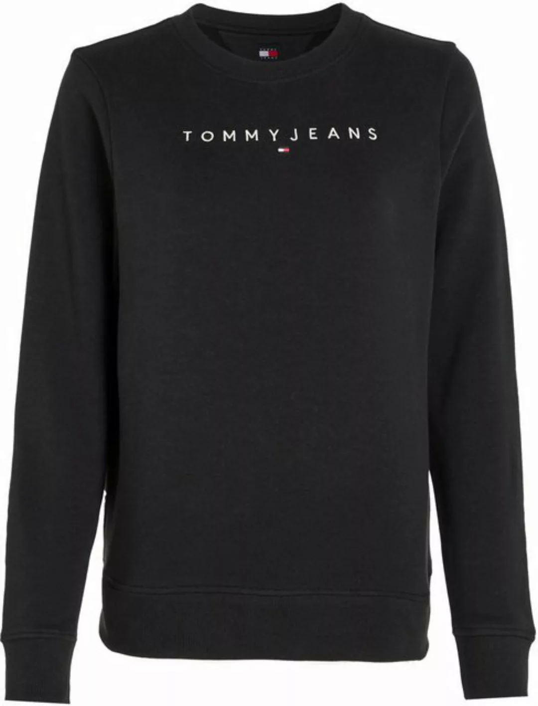 Tommy Jeans Curve Sweatshirt TJW REG LINEAR CREW EXT in Großen Größen mit L günstig online kaufen