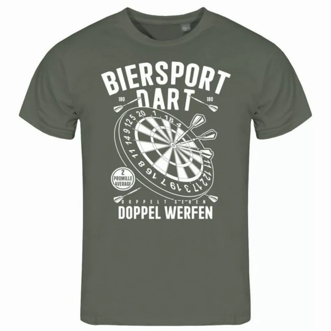 deinshirt Print-Shirt Herren T-Shirt Biersport Dart Funshirt mit Motiv günstig online kaufen