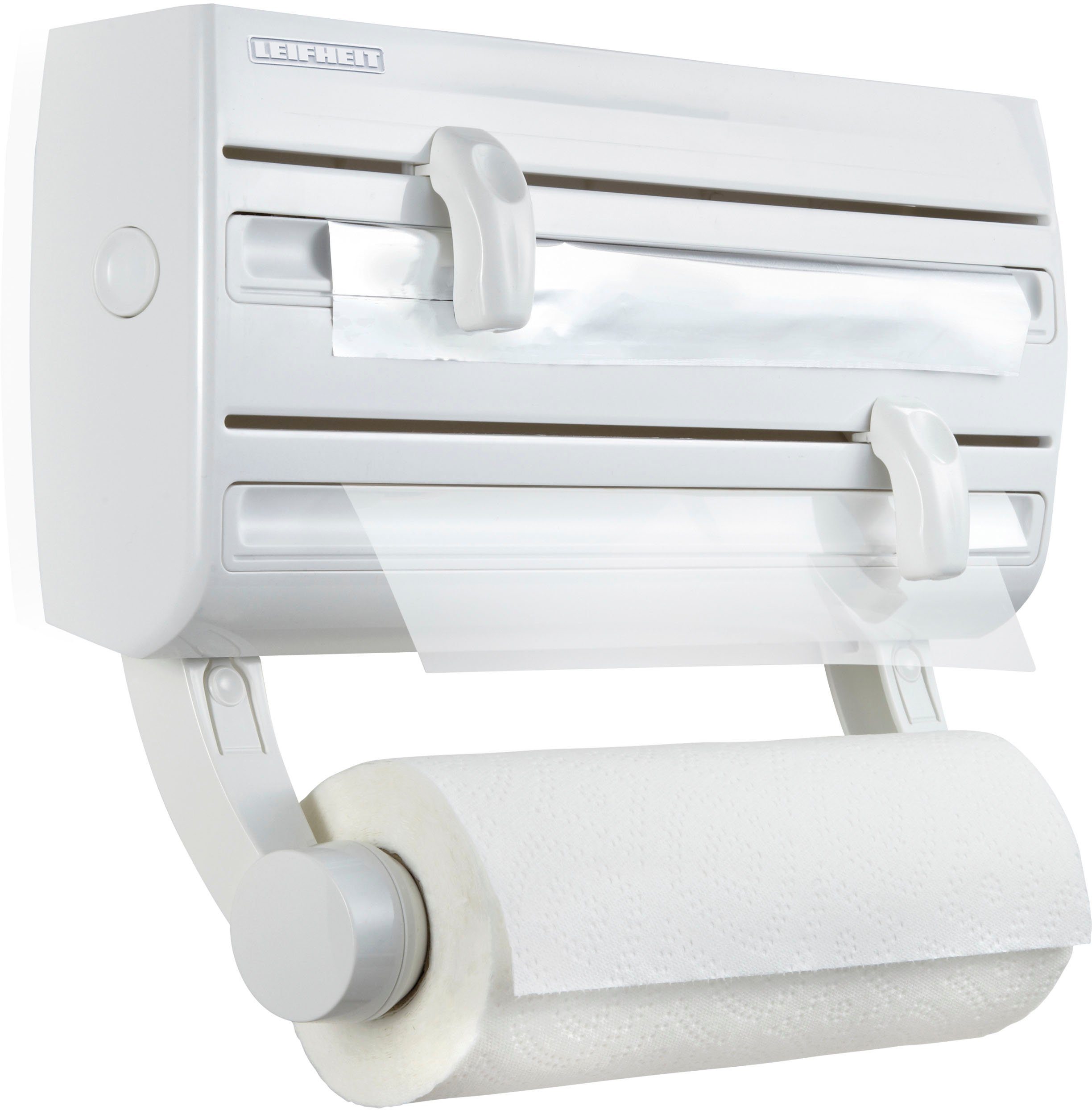 Leifheit Wandrollenhalter Parat F2 Folienschneider Schneidabroller günstig online kaufen