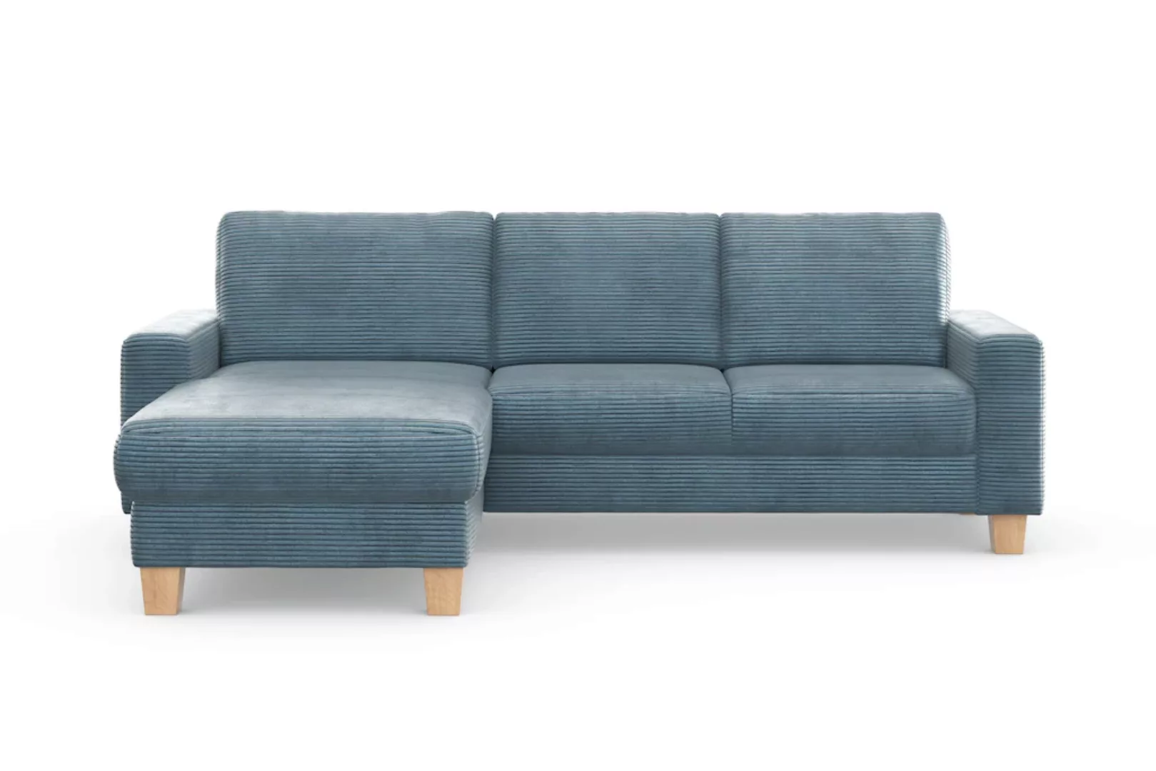 Home affaire Ecksofa »Summer L-Form«, mit Recamiere, mit oder ohne Bettfunk günstig online kaufen