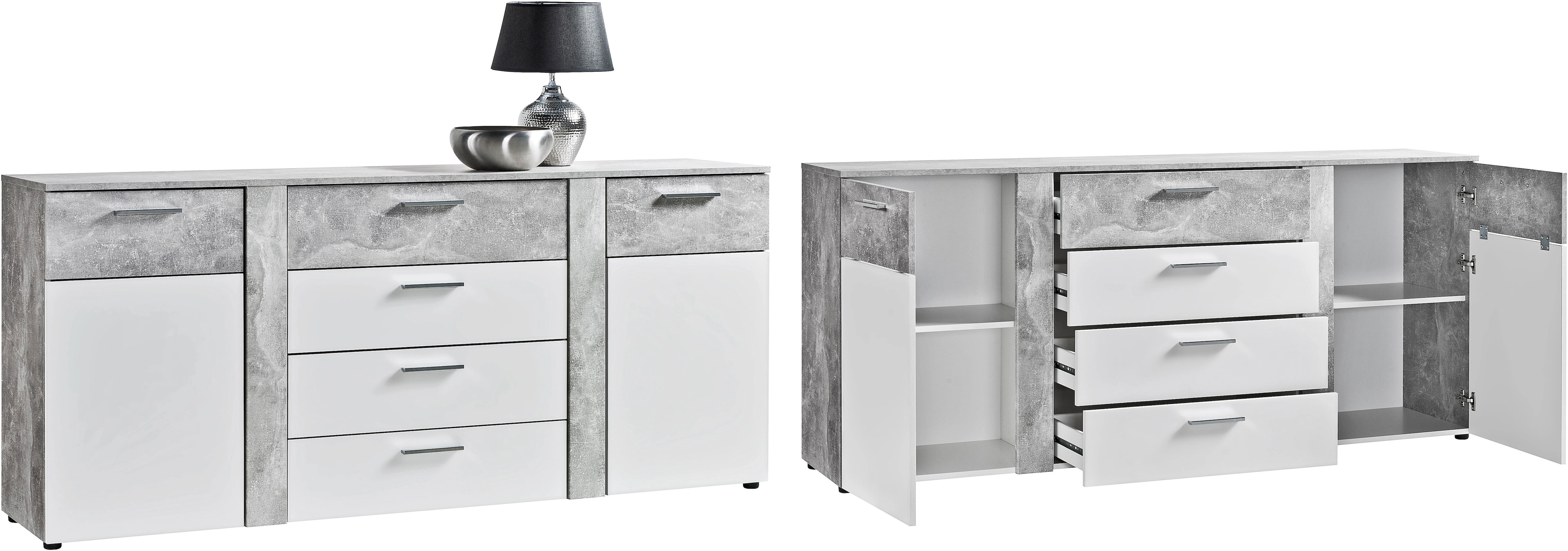 Procontour Kommode "Trenti BESTSELLER", Höhe 81 cm, mit variabel verstellba günstig online kaufen