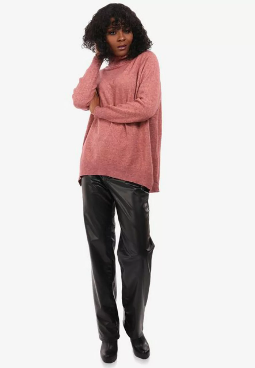 YC Fashion & Style Strickpullover Pullover aus Feinstrick mit Rollkragen in günstig online kaufen
