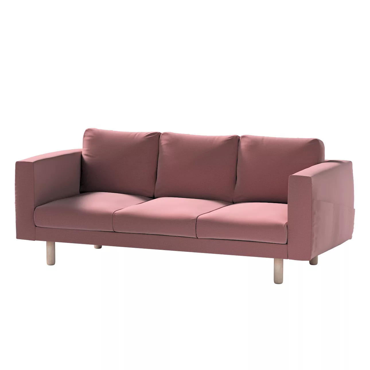 Bezug für Norsborg 3-Sitzer Sofa, violett, Norsborg 3-Sitzer Sofabezug, Ing günstig online kaufen