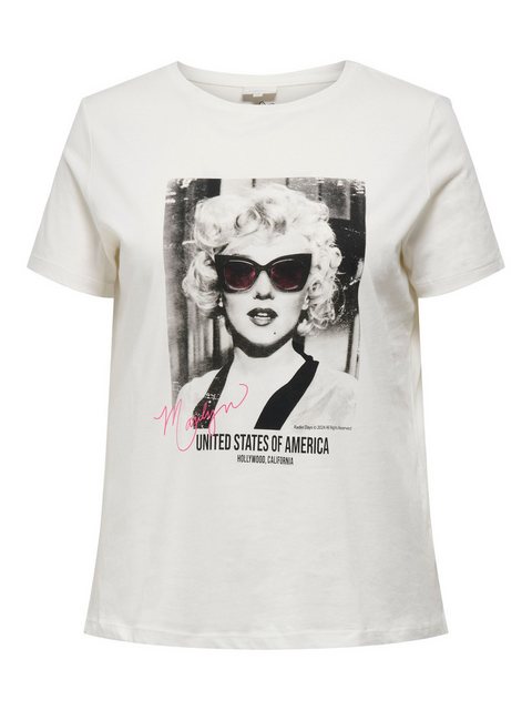 ONLY CARMAKOMA Kurzarmshirt CARNEWMARILYN SS REG TEE LCS JRS günstig online kaufen