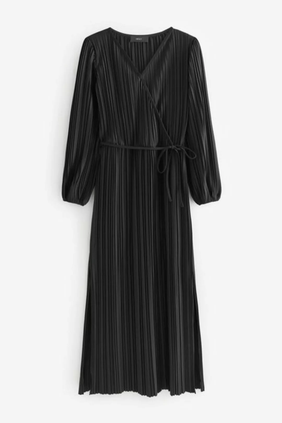 Next Minikleid Langärmeliges Kleid mit Plisseefalten (1-tlg) günstig online kaufen