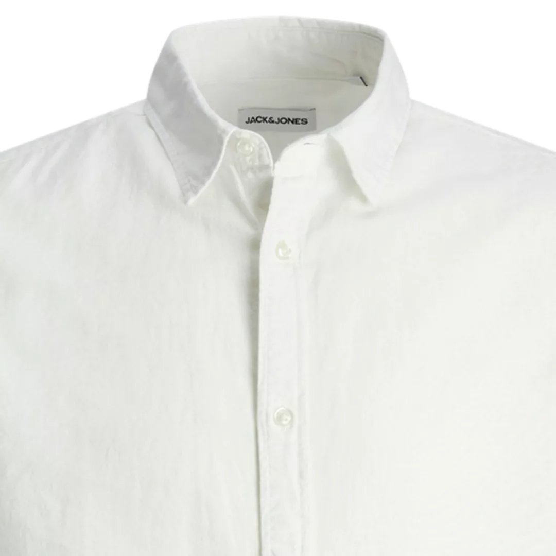 Jack & Jones PlusSize Kurzarmhemd JJELINEN BLEND SHIRT SS SN PLS günstig online kaufen