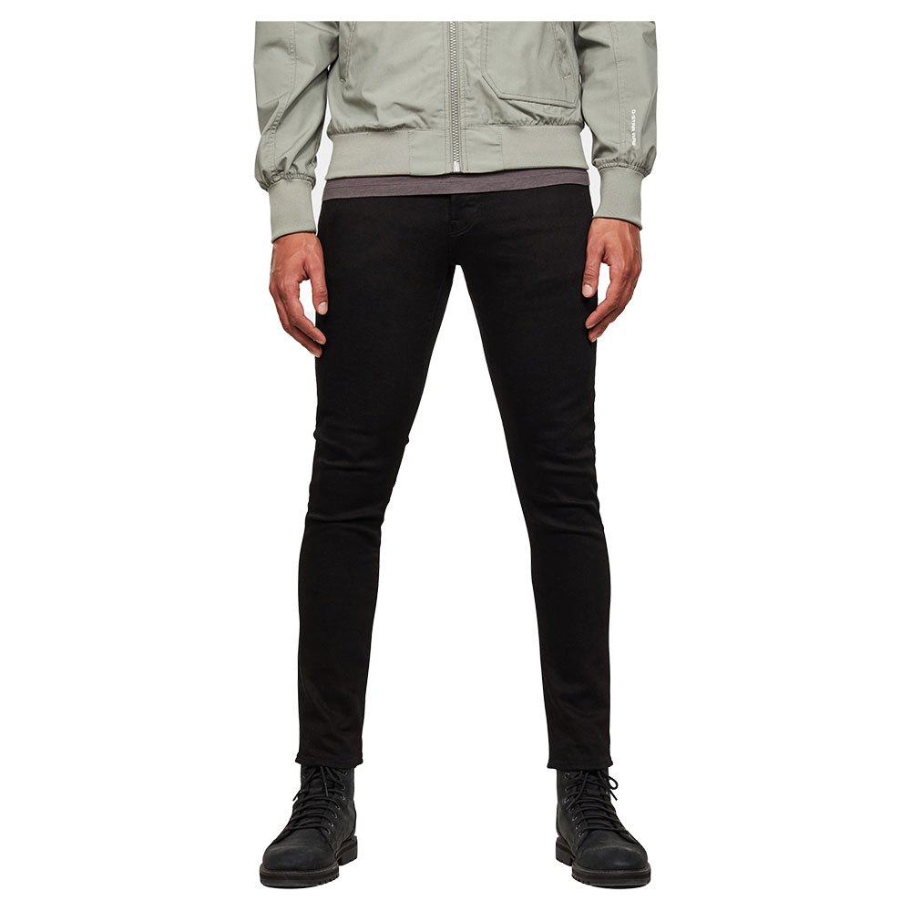 G-star 3301 Slim Jeans 33 Pitch Black günstig online kaufen