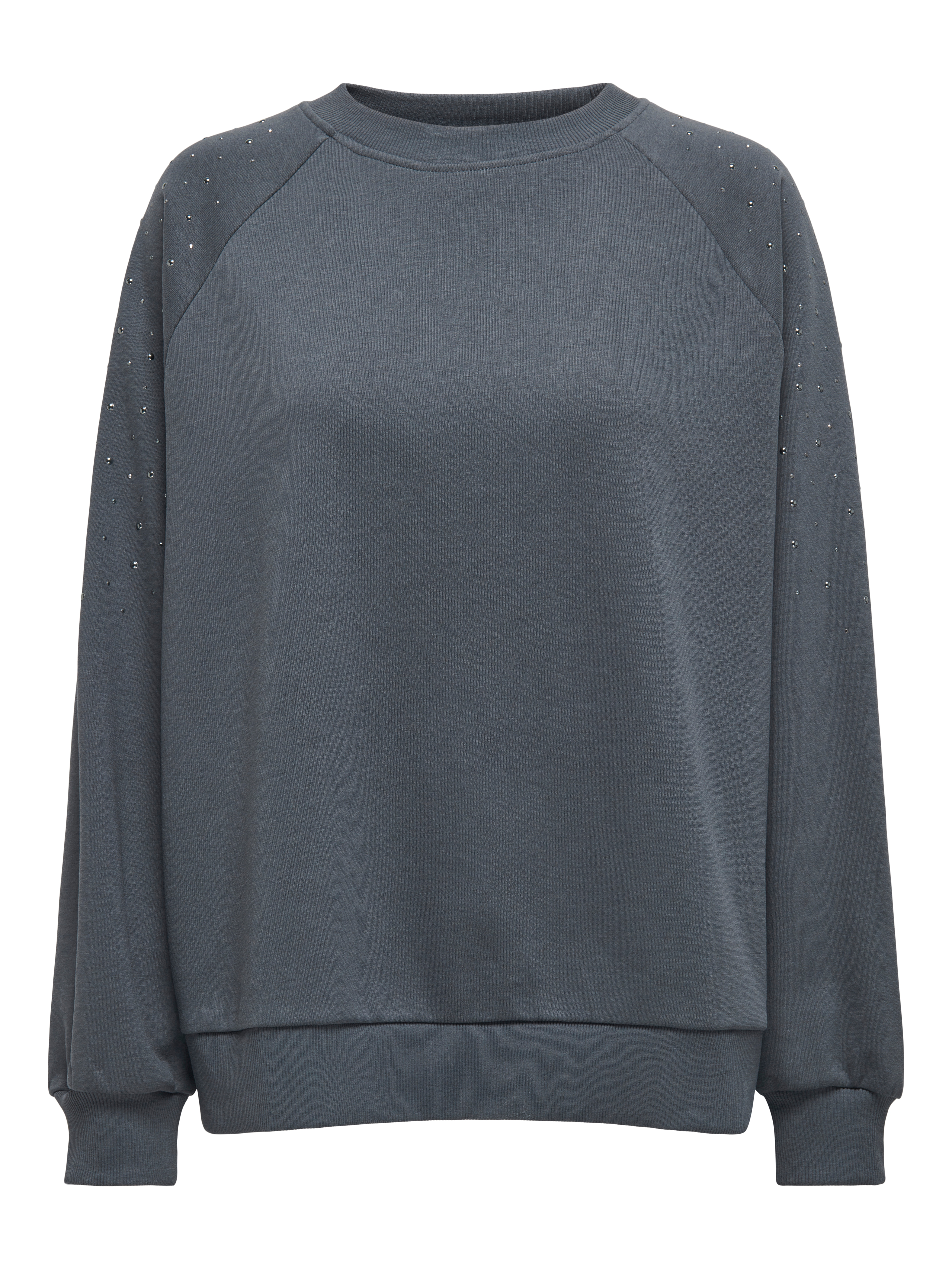 ONLY Sweatshirt "ONLKIARA L/S O-NECK OVERSIZE STUDS SWT" günstig online kaufen