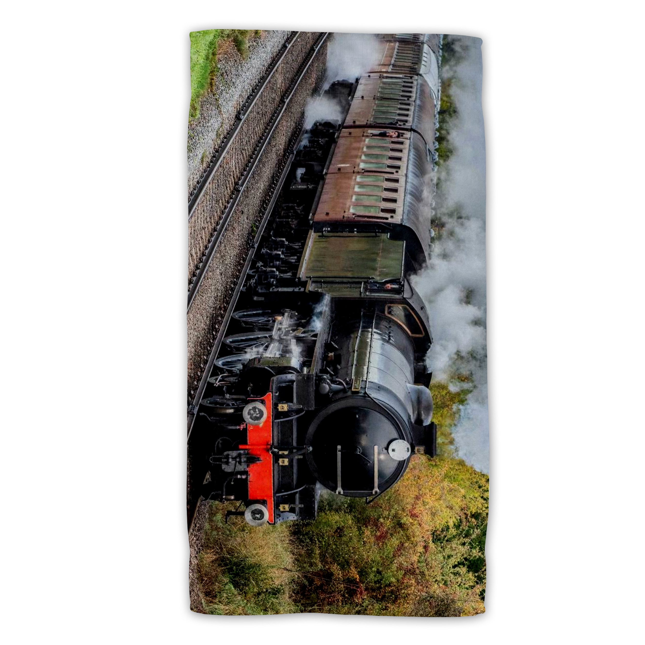 Jerry Fabrics Strandtuch Steam Train Baumwolle günstig online kaufen