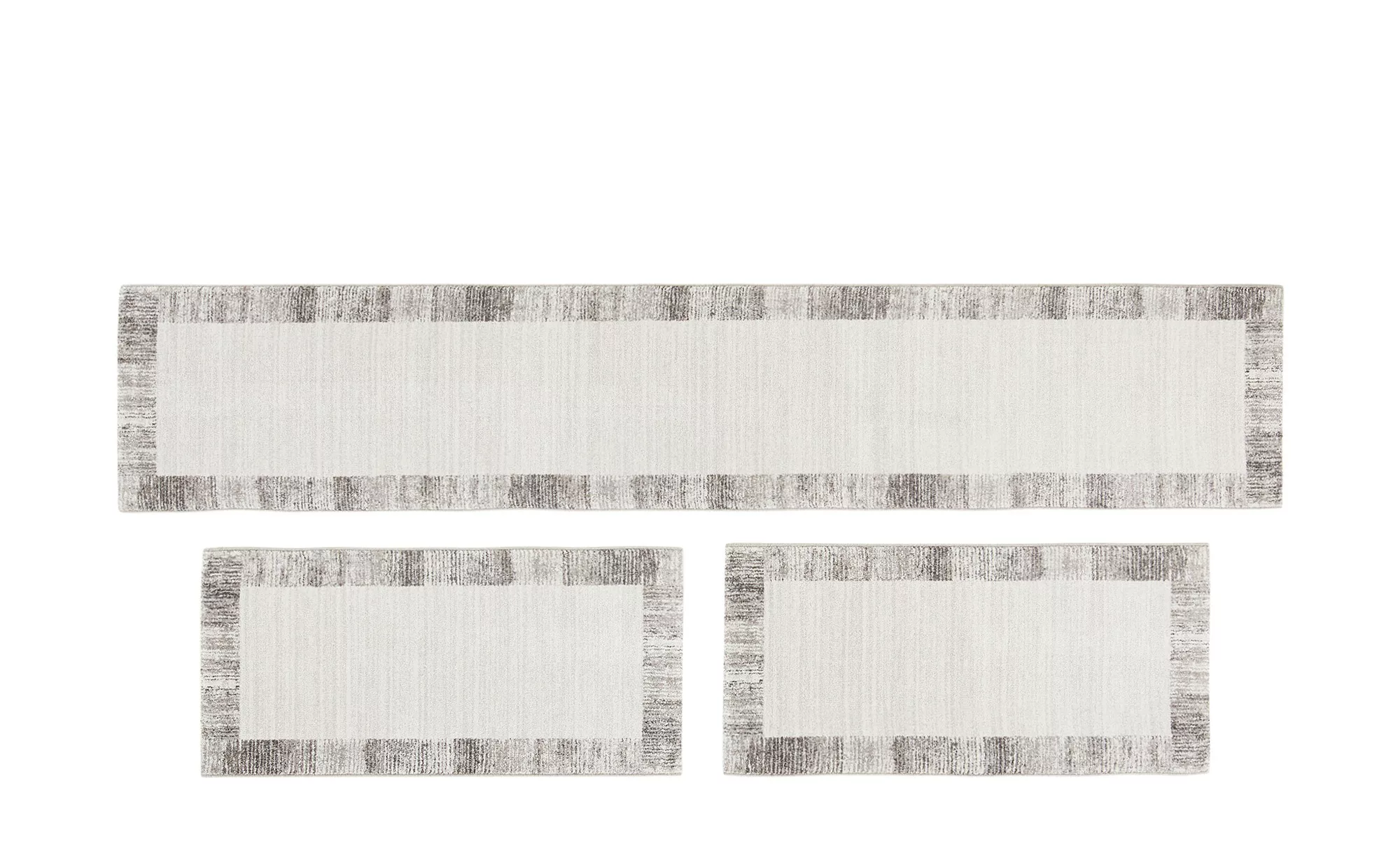 Bettumrandung  Madison - grau - Synthethische Fasern - 67 cm - 340 cm - Sco günstig online kaufen