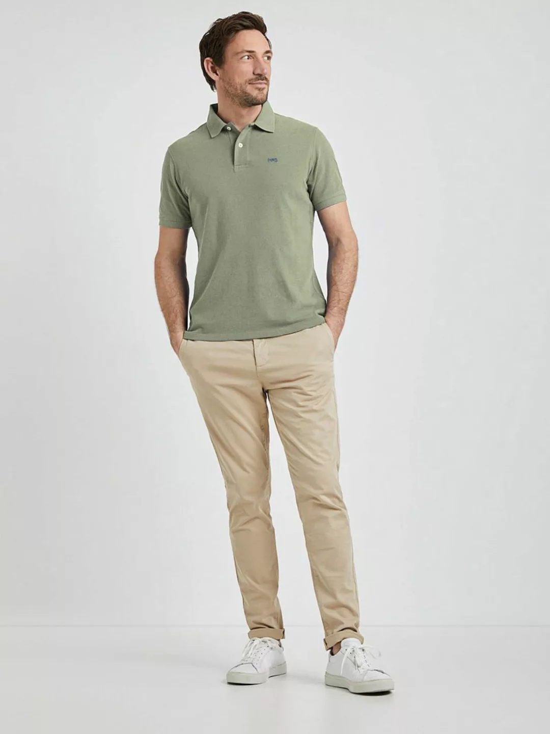 McGregor Piqué Poloshirt Hellgrün - Größe M günstig online kaufen