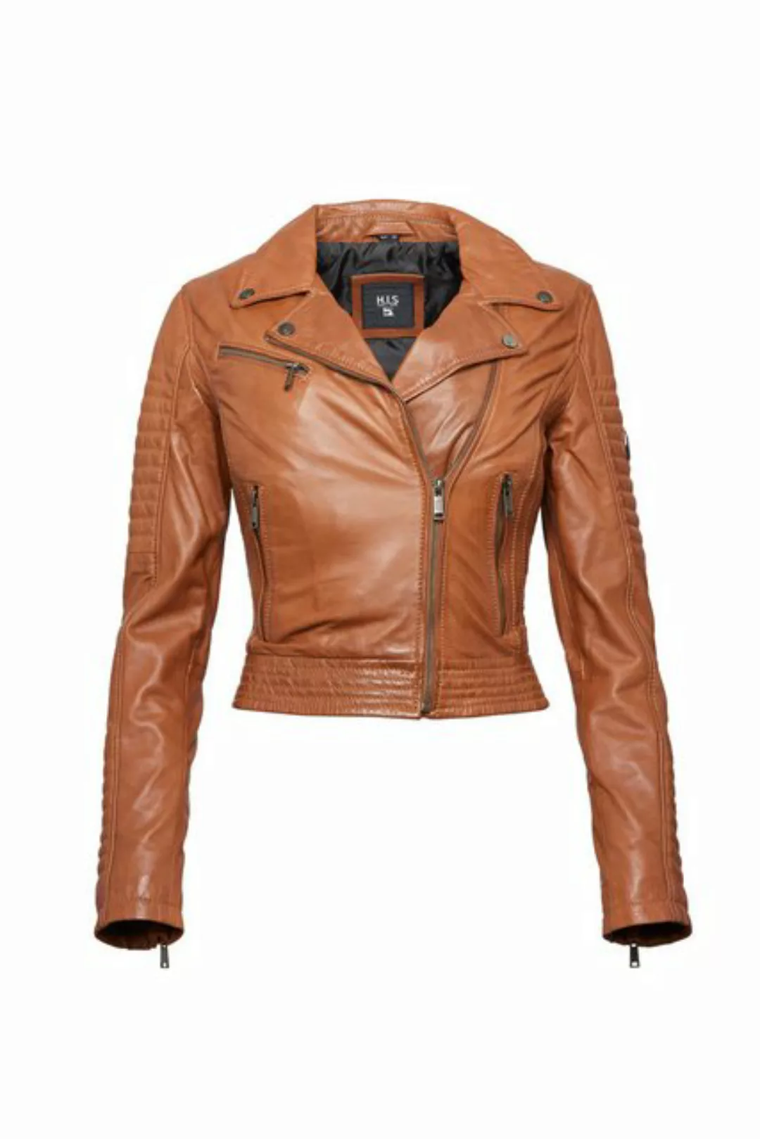 H.I.S Lederjacke im Biker-Stil günstig online kaufen