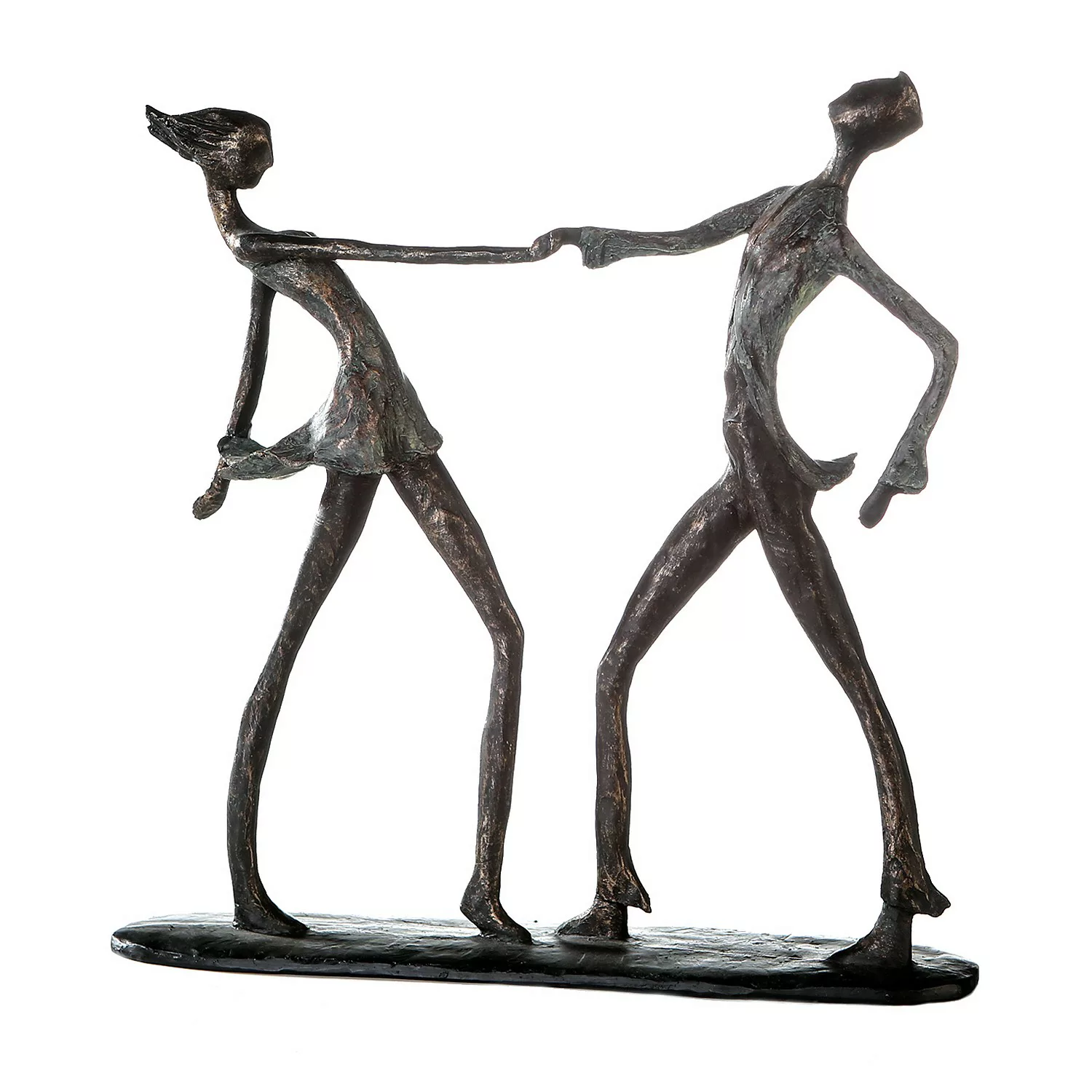 Casablanca by GILDE Skulptur Jive bronze günstig online kaufen