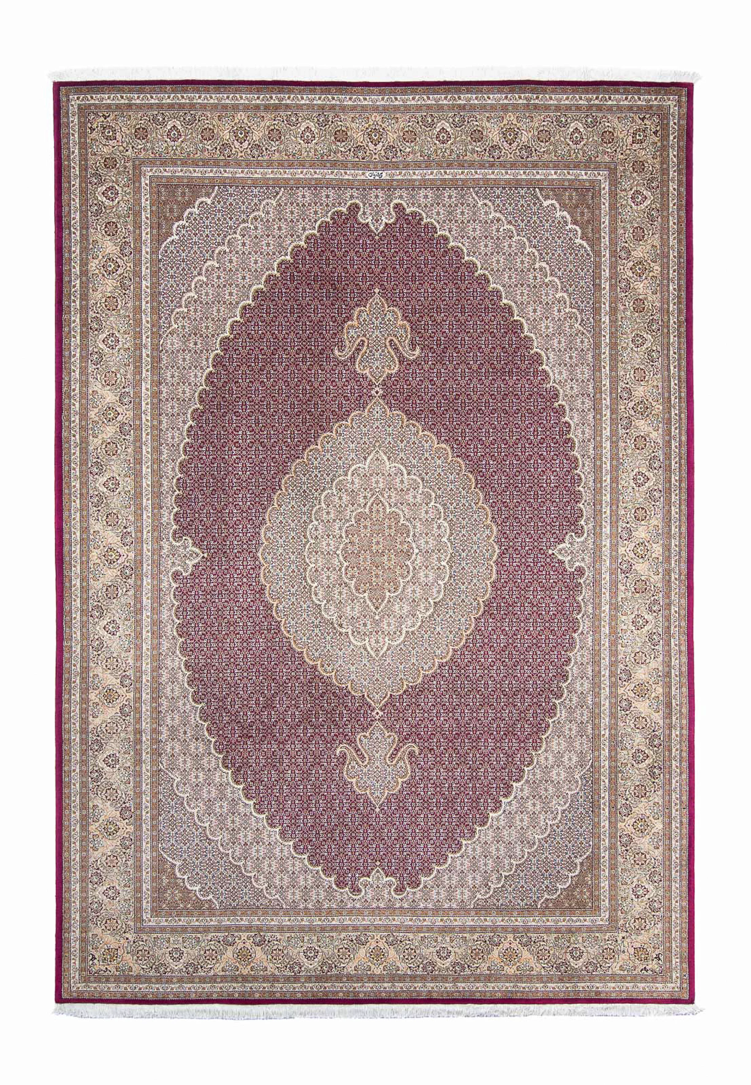 morgenland Orientteppich »Perser - Täbriz - 298 x 198 cm - rot«, rechteckig günstig online kaufen