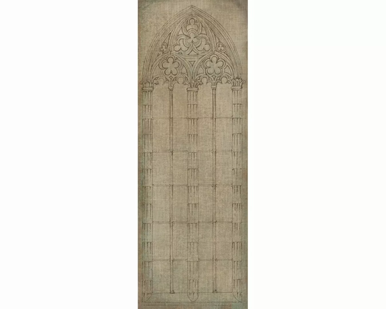 Dekopanel "Antike Sulen" 1,00x2,80 m / Strukturvlies Klassik günstig online kaufen
