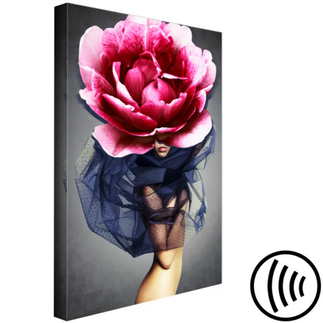 Leinwandbild Flower Girl (1 Part) Vertical XXL günstig online kaufen