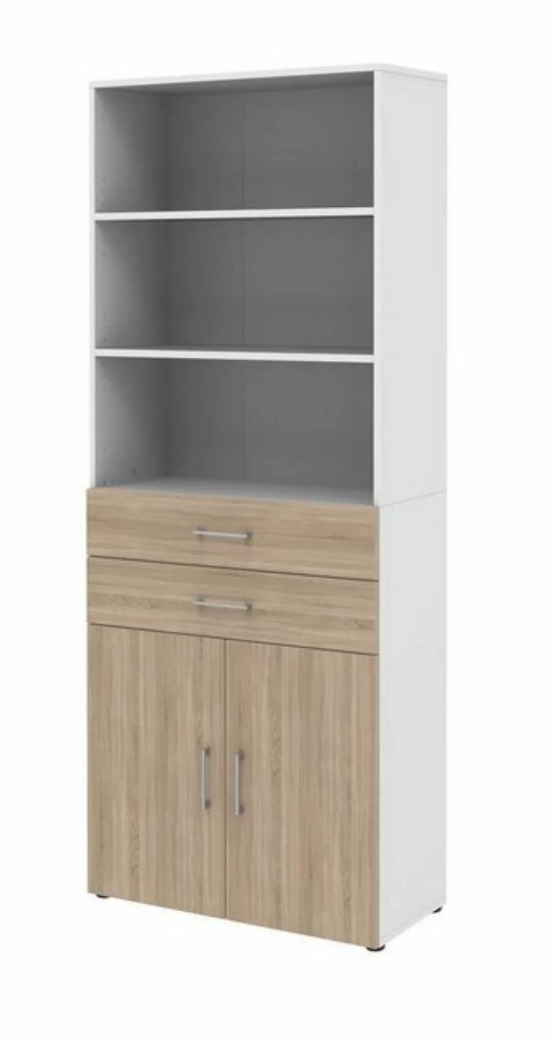 möbelando Aktenschrank 859 home.office by rb in 6 Ordnerhöhen mit 2 Türen, günstig online kaufen