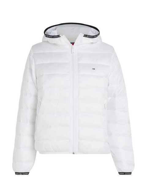 Tommy Jeans Steppjacke TJW QUILTED TAPE HOOD JACKET EXT mit Kapuze günstig online kaufen