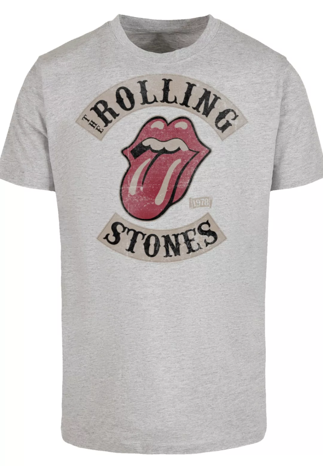 F4NT4STIC T-Shirt "The Rolling Stones Tour 78", Premium Qualität günstig online kaufen