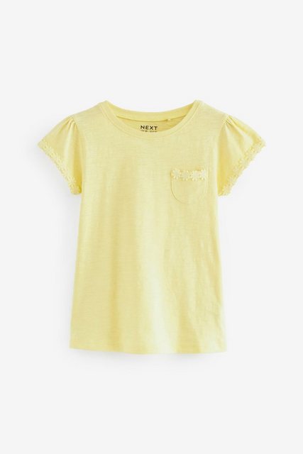 Next T-Shirt T-Shirt mit Blümchentasche (1-tlg) günstig online kaufen