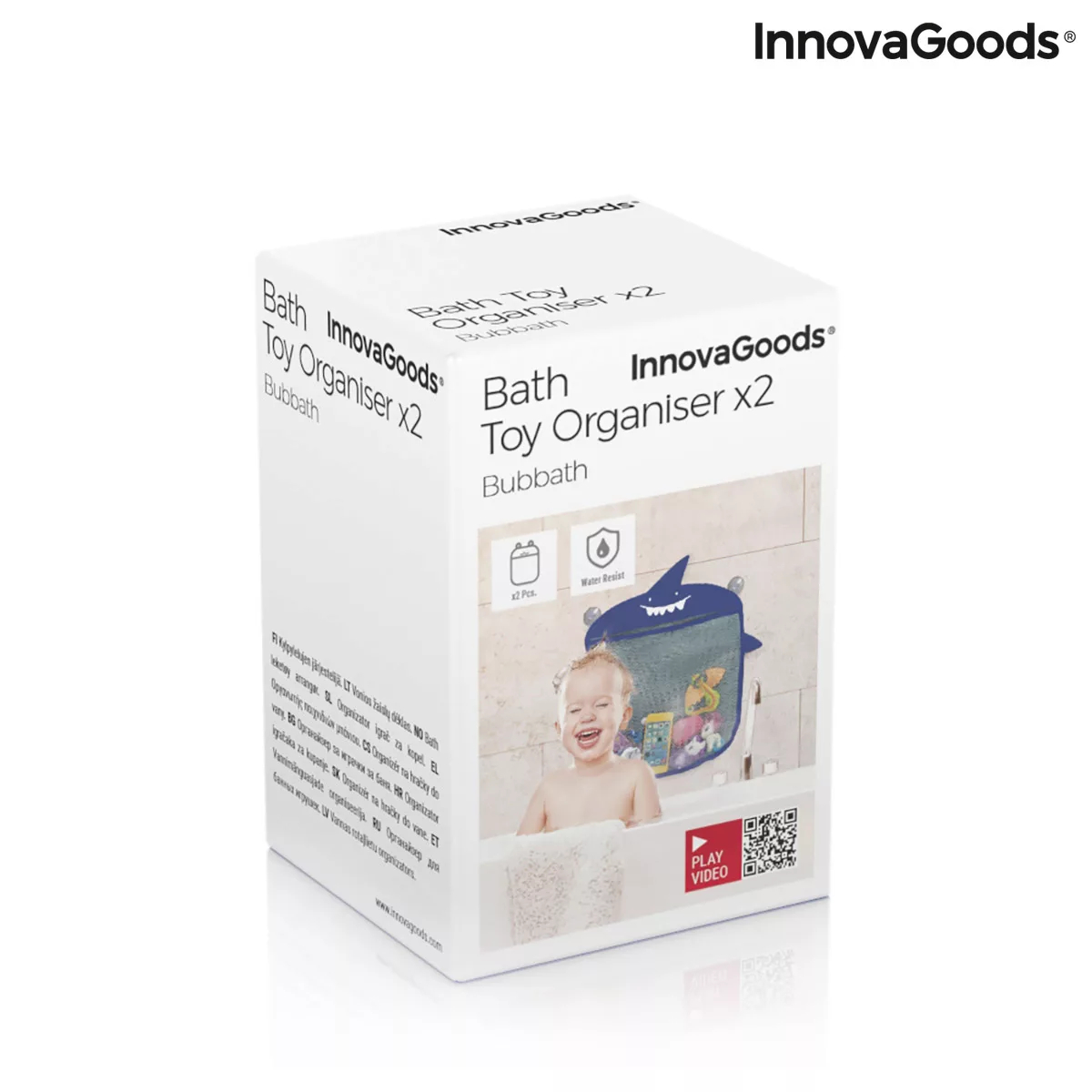 Spielzeug-organisator Für Das Badezimmer Bubbath Innovagoods 2 Stück günstig online kaufen