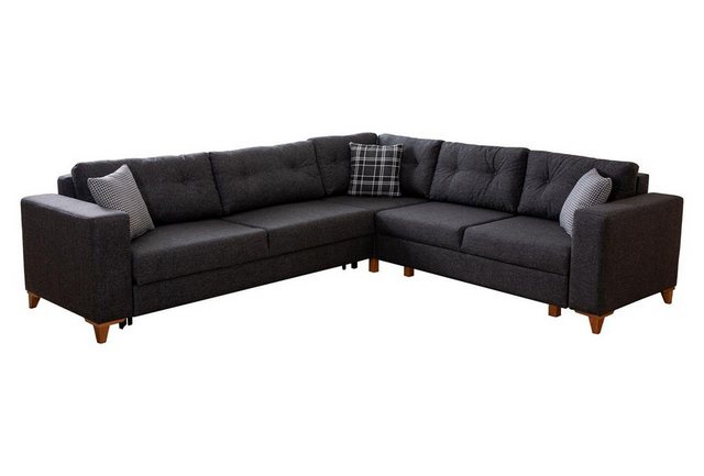 Xlmoebel Ecksofa Luxuriöses modernes Designer Stoffsofa in L-Form für das W günstig online kaufen