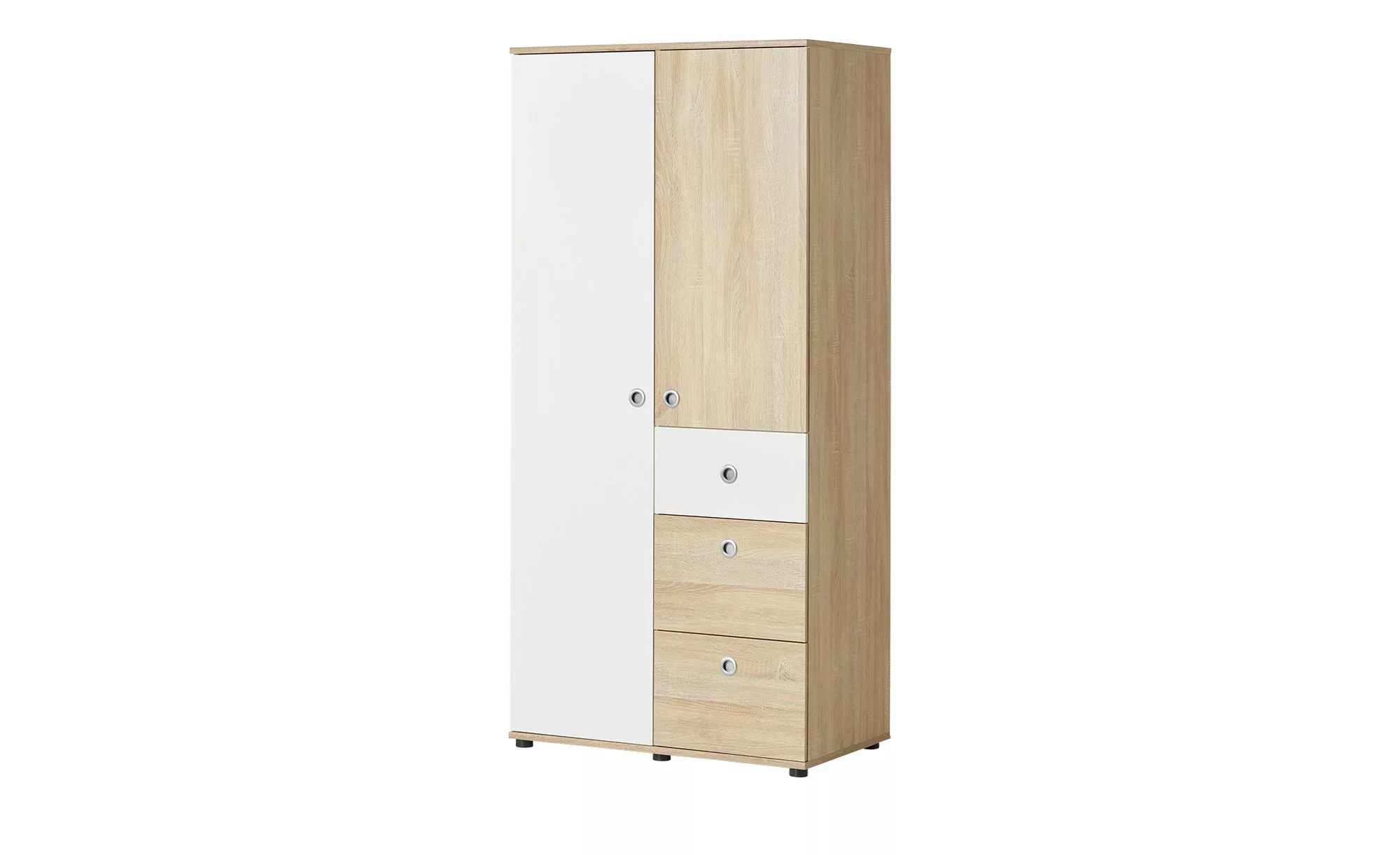 Kleiderschrank 2-türig  Wiki ¦ holzfarben ¦ Maße (cm): B: 90 H: 190 T: 52 B günstig online kaufen