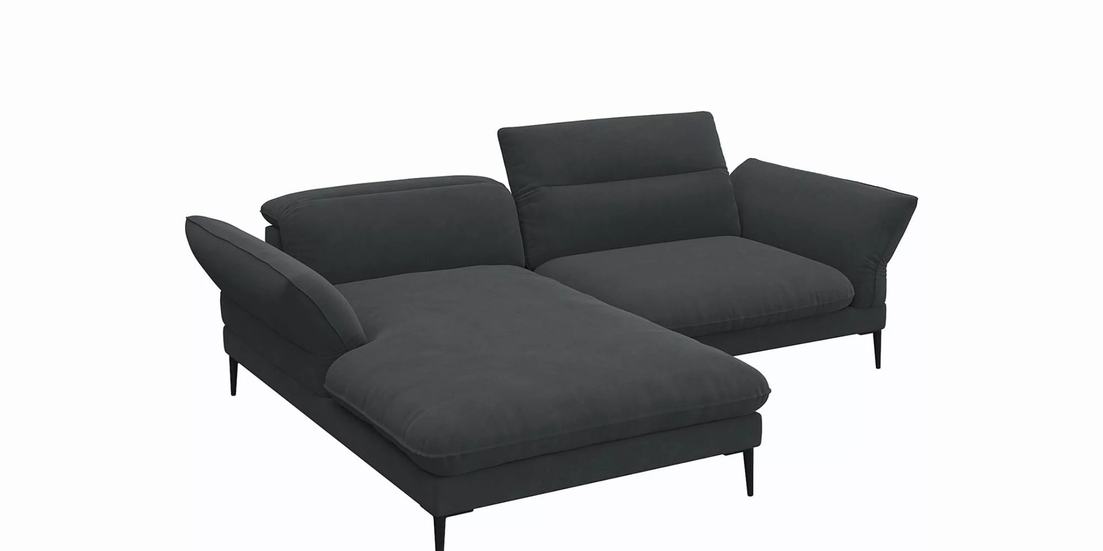 FLEXLUX Ecksofa "Salino, Funktionssofa mit Recamiere, Relaxsofa, Ecksofa", günstig online kaufen