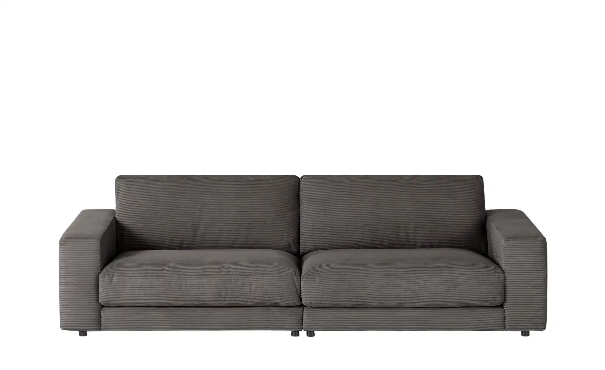 Jette Home Sofa Cord Sila ¦ grau ¦ Maße (cm): B: 250 H: 85 T: 127 Polstermö günstig online kaufen