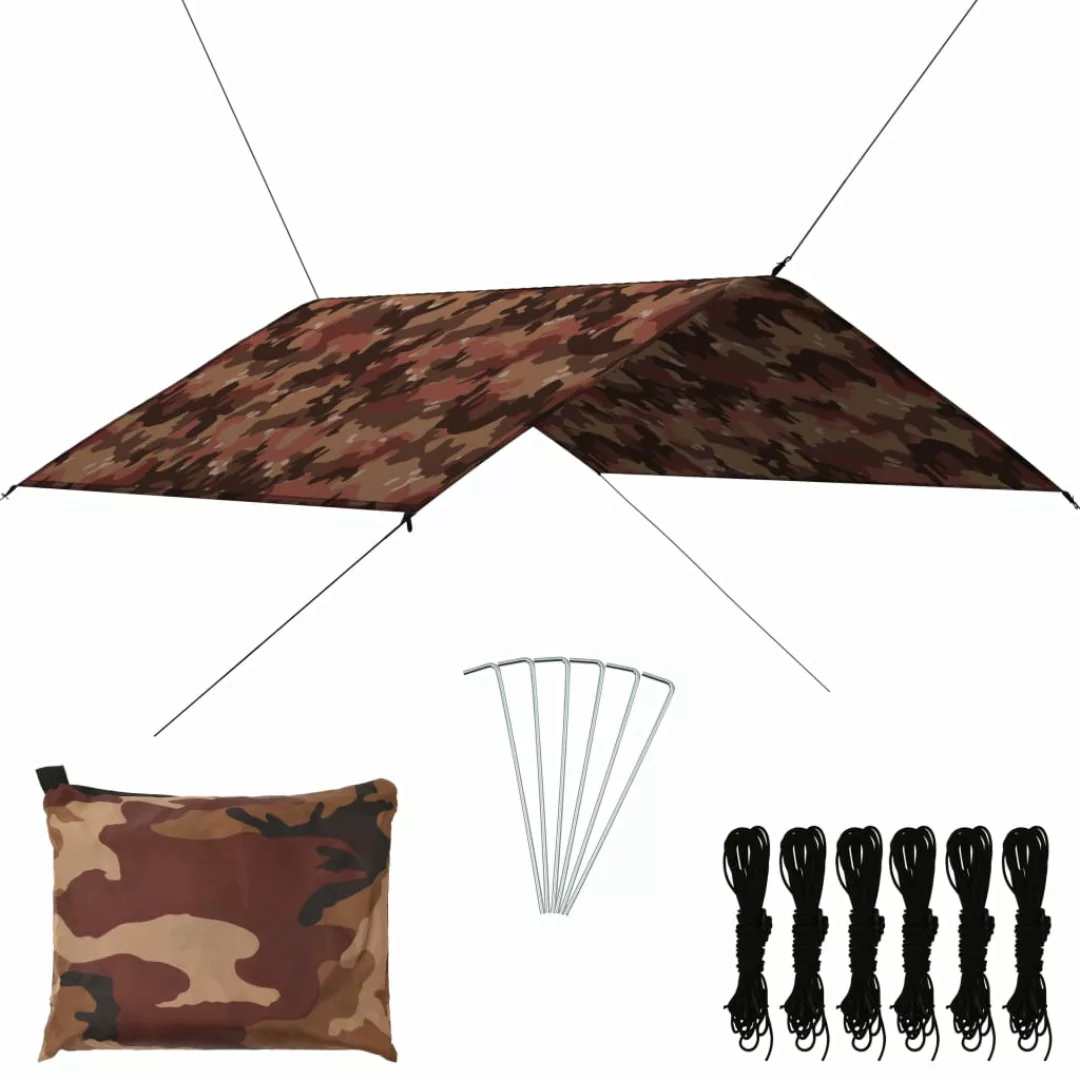 Outdoor Tarp 4x4 M Camouflage günstig online kaufen