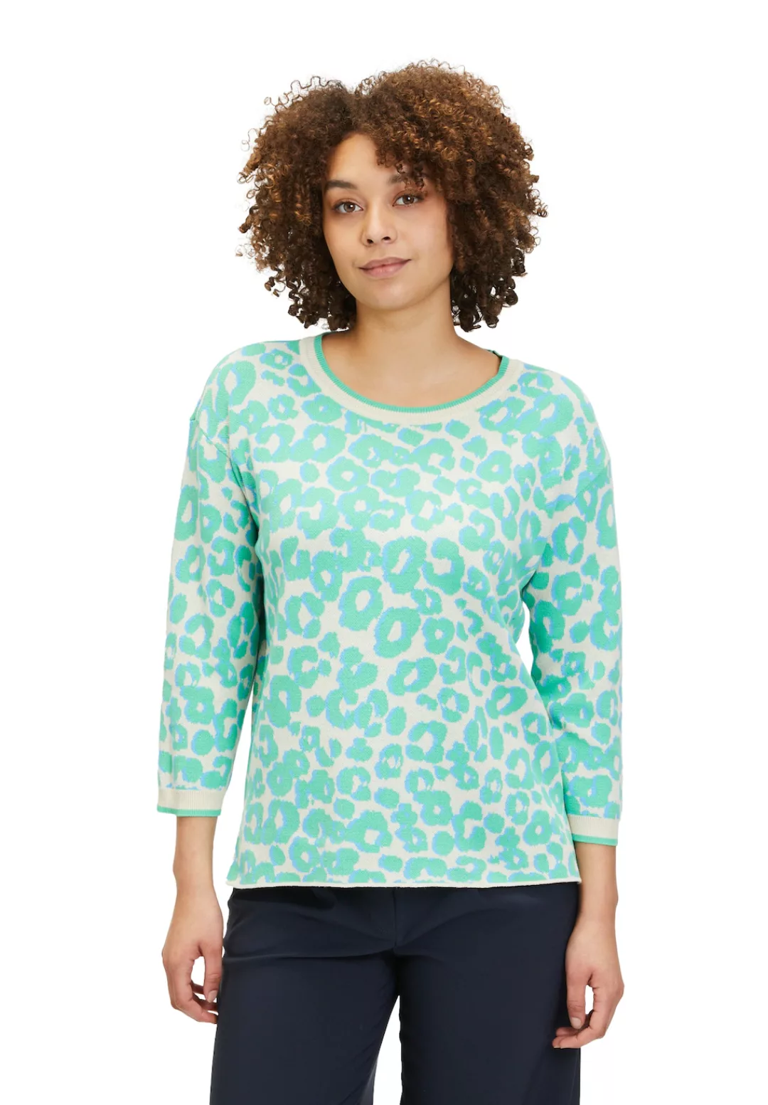 Betty Barclay Strickpullover "Betty Barclay Strickpullover mit Jacquard", J günstig online kaufen