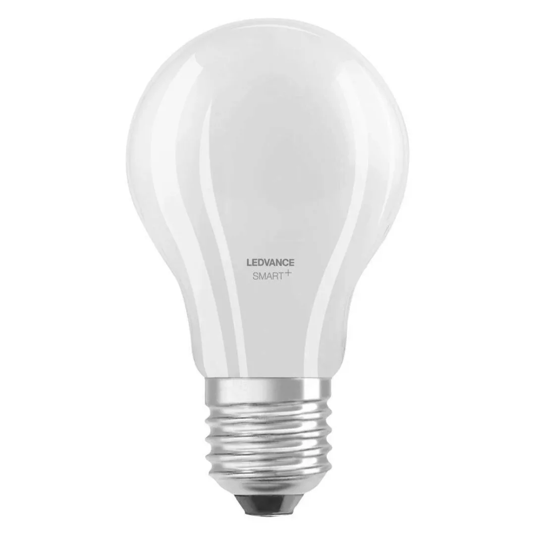 Smart+ Bluetooth LED Leuchtmittel E27 Birne - A60 in Weiß 6W 806lm tunable günstig online kaufen